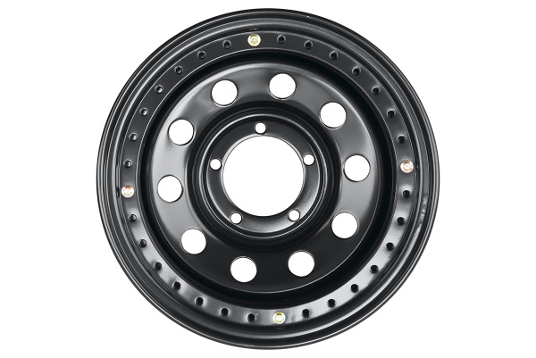 Диск усиленный УАЗ стальной черный 5x139,7 8xR16 d110 ET-24 с бедлоком (черный) Диск усиленный УАЗ стальной черный 5x139,7 8xR16 d110 ET-24 с бедлоком (черный)