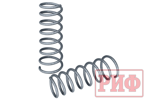 Пружины РИФ передние Renault Duster лифт 40 мм +50 кг Пружины РИФ передние Renault Duster лифт 40 мм +50 кг
