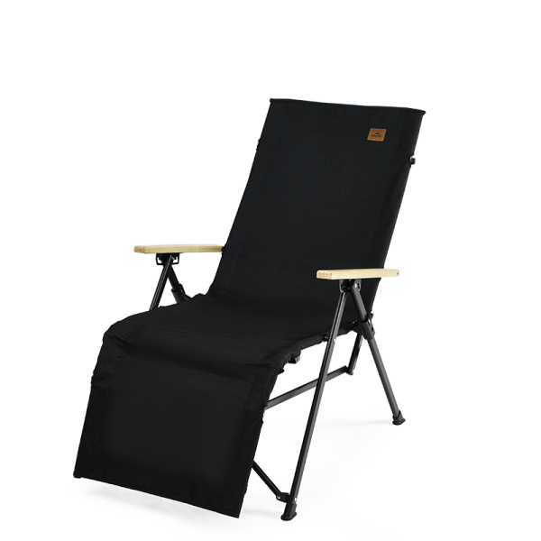 Кресло туристическое Naturehike Nightfall T08 складное, до 110 кг, черное