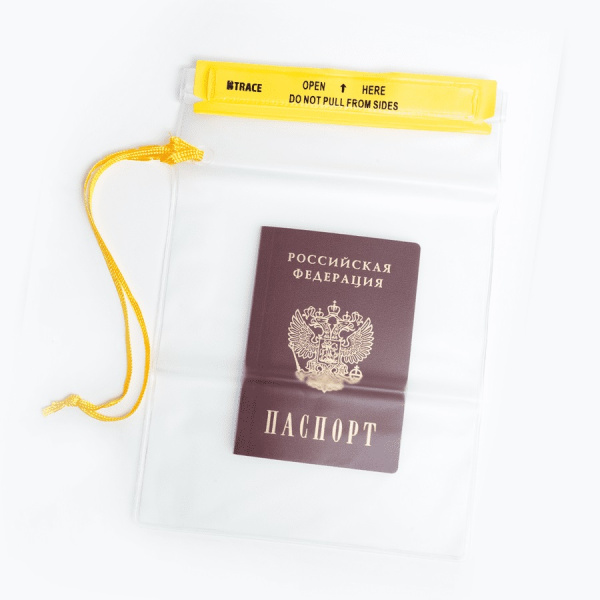 Гермопакет BTrace плоский ПВХ 18x25 см (Прозрачный) Гермопакет BTrace плоский ПВХ 18x25 см (Прозрачный)