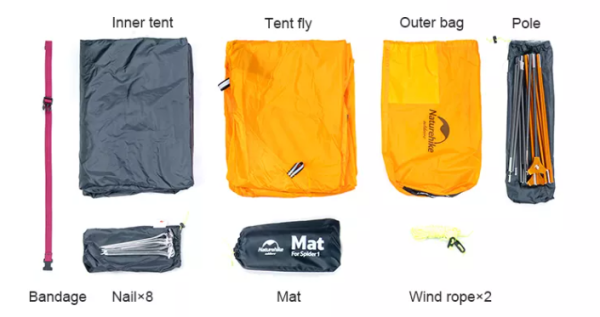 4 Cycling - наиболее доступная и востребованная одноместная палатка как для пеших туристов, так и дл