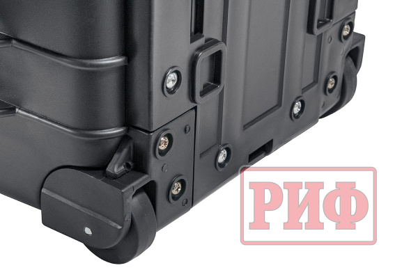 Кейс защитный ударопрочный РИФ 559х351х229 мм на колесах с телескопической ручкой IP55