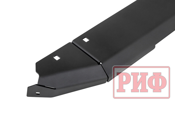 Багажник экспедиционный (платформа) алюминиевый РИФ 1350x1690 мм для Jeep Wrangler JL 2018+ (с крепежом)