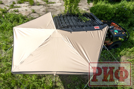 Маркиза автомобильная РИФ веерная 2,5х2,0 м (правая) Маркиза автомобильная РИФ веерная 2,5х2,0 м (правая)