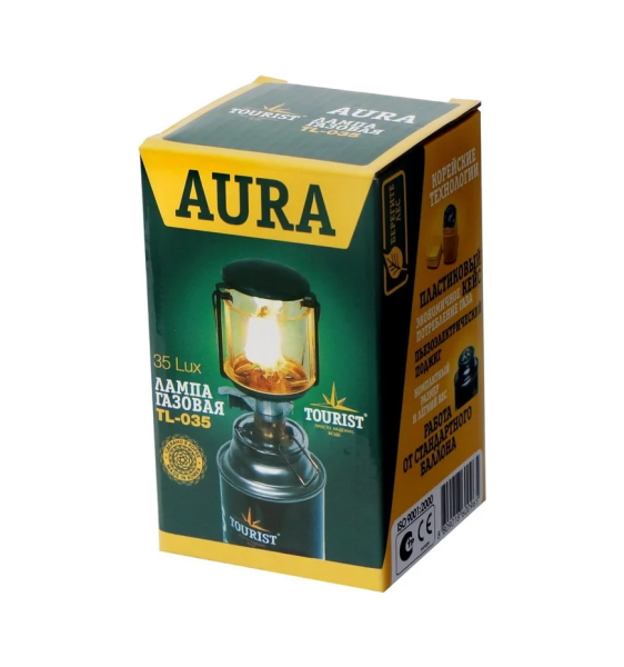 3 Лампа газовая TOURIST AURA кемпинговая 3 Лампа газовая TOURIST AURA кемпинговая
