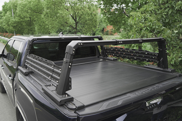 Силовой каркас-кунг Baja Racing (тип А) с 2-мя малыми раздвижными боковыми панелями Mitsubishi L200, Isuzu D-MAX, Nissan Navara