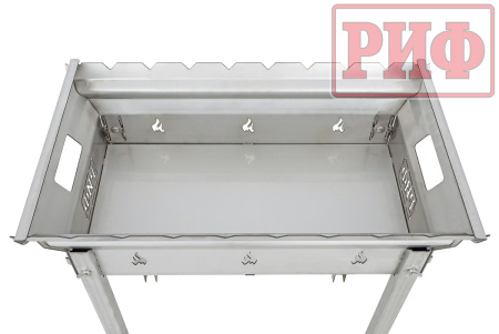 Мангал РИФ нержавеющая сталь, сумка в комплекте