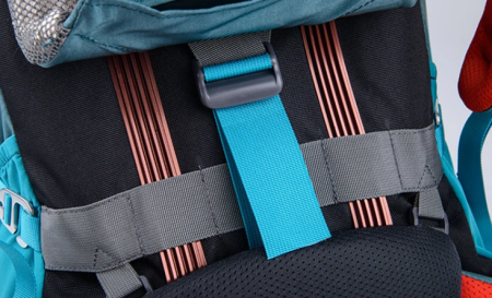 6 Рюкзак туристический Naturehike 55L, голубой 6 Рюкзак туристический Naturehike 55L, голубой