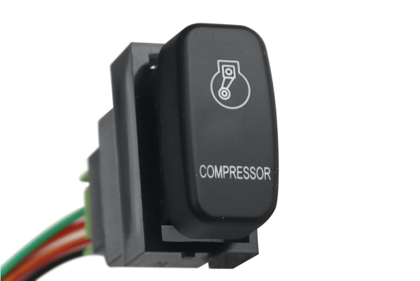 Кнопка ВКЛ/ВЫКЛ, оранжевый, COMPRESSOR MITSUBISHI Кнопка ВКЛ/ВЫКЛ, оранжевый, COMPRESSOR MITSUBISHI