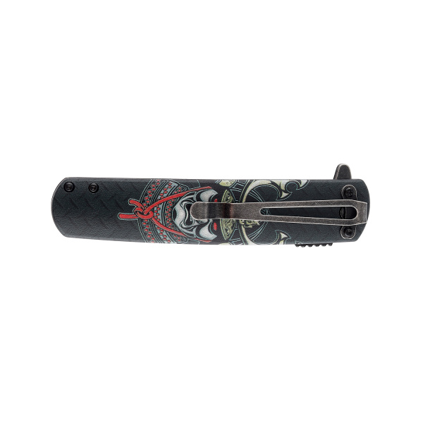 3 Нож складной GANZO, G626-BS Черный Самурай, длина клинка 96 см 3 Нож складной GANZO, G626-BS Черный Самурай, длина клинка 96 см