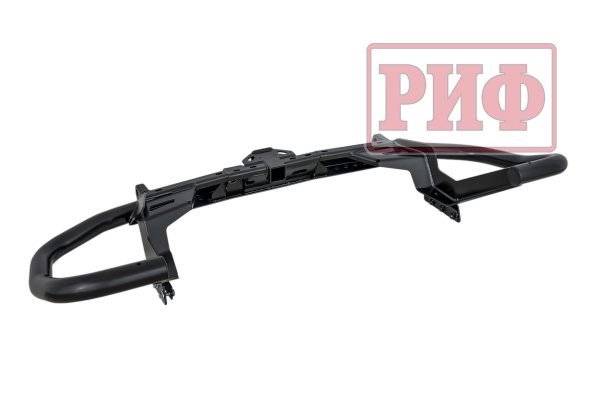 Бампер РИФ задний силовой/защита штатного бампера Mitsubishi Pajero Sport 2021+ c квадратом под фаркоп