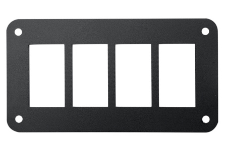 Панель кнопок монтажная четыре отверстия