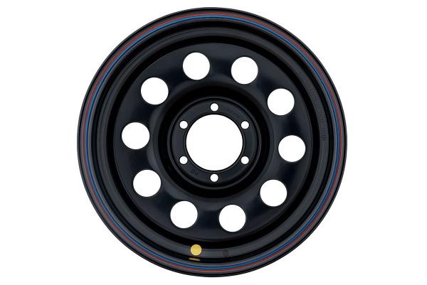 Диск усиленный стальной черный 6x139,7 8xR17 d110 ET+15