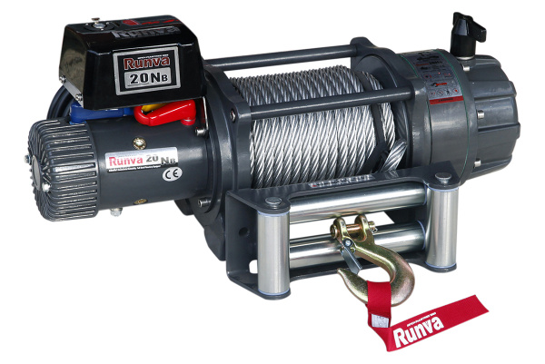 Лебёдка электрическая 24V Runva 20000 lbs (влагозащищенная) Лебёдка электрическая 24V Runva 20000 lbs (влагозащищенная)