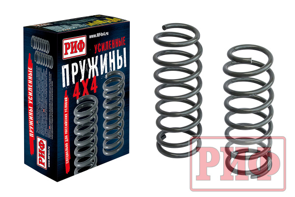 Пружины РИФ задние Toyota LC 80/105 +300 кг лифт 2 Пружины РИФ задние Toyota LC 80/105 +300 кг лифт 2
