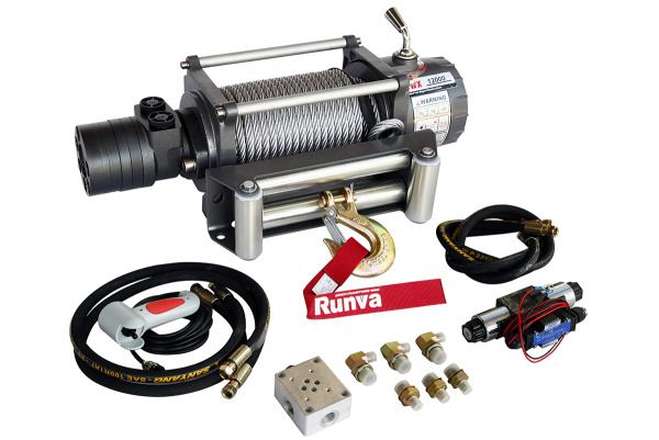 Лебёдка гидравлическая Runva 12000 lbs 5443 кг