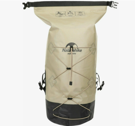 5 Рюкзак туристический Naturehike 30л, ПВХ, хаки 5 Рюкзак туристический Naturehike 30л, ПВХ, хаки