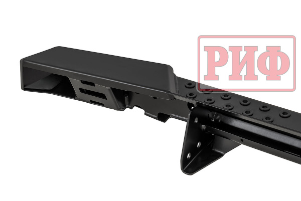 Бампер РИФ силовой задний УАЗ Буханка с фонарями, возможн. уст. фаркопа, стандарт Бампер РИФ силовой задний УАЗ Буханка с фонарями, возможн. уст. фаркопа, стандарт