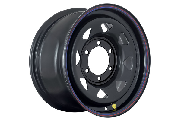 Диск усиленный Тойота Ниссан стальной черный 6x139,7 8xR16 d110 ET+30 (треуг. мелкий) (уценка) Диск усиленный Тойота Ниссан стальной черный 6x139,7 8xR16 d110 ET+30 (треуг. мелкий) (уценка)