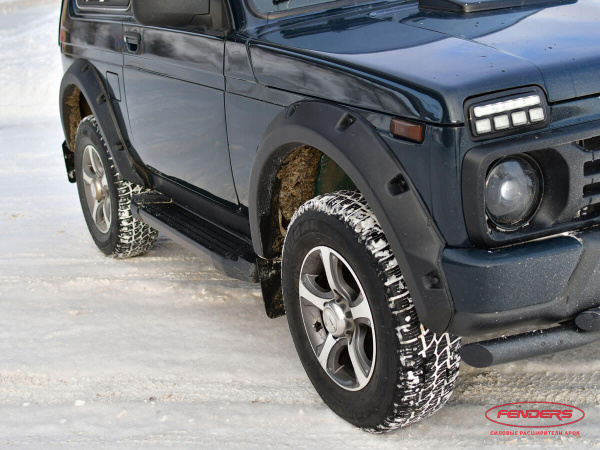 Расширители колёсных арок ВАЗ НИВА 4X4 URBAN 3D (передние 70 мм, задние 70 мм) Расширители колёсных арок ВАЗ НИВА 4X4 URBAN 3D (передние 70 мм, задние 70 мм)