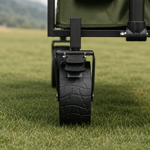 Тележка туристическая Naturehike Light 88х51х97 см, 100+50 л, светло-зеленая