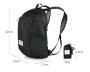 5 Рюкзак Naturehike 18L, черный 5 Рюкзак Naturehike 18L, черный