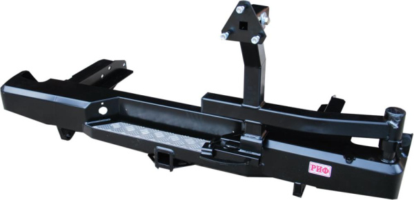 Бампер РИФ задний Nissan NP300 с фаркопом и калиткой кузов 1395 мм Бампер РИФ задний Nissan NP300 с фаркопом и калиткой кузов 1395 мм