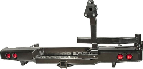 Бампер РИФ задний Toyota HILUX/VIGO 05+ с фаркопом, калиткой и фонарями Бампер РИФ задний Toyota HILUX/VIGO 05+ с фаркопом, калиткой и фонарями