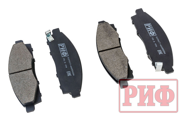 Колодки тормозные РИФ Mitsubishi L200 2005+, Pajero Sport 2008-2015 Колодки тормозные РИФ Mitsubishi L200 2005+, Pajero Sport 2008-2015