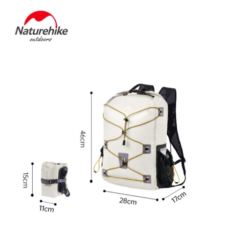 1 Рюкзак туристический Naturehike 18 л, ПВХ, белый 1 Рюкзак туристический Naturehike 18 л, ПВХ, белый