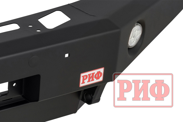 Бампер РИФ силовой передний Toyota Land Cruiser 105 с доп. фарами без защитной дуги