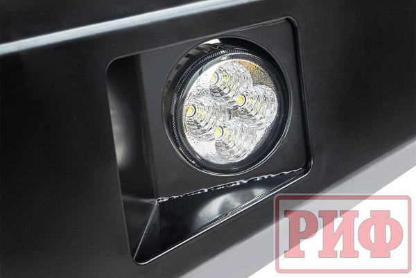 Бампер РИФ передний Toyota Land Cruiser 76/78 2007+ c доп. фарами, под штатную лебедку и расширители Бампер РИФ передний Toyota Land Cruiser 76/78 2007+ c доп. фарами, под штатную лебедку и расширители