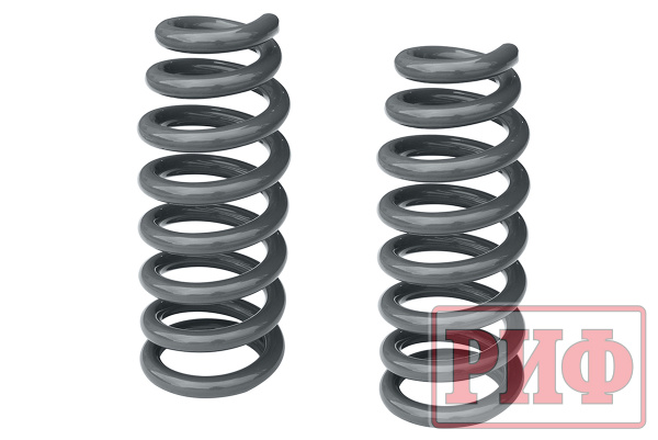 Пружины РИФ передние Mitsubishi Pajero Sport 3 2015+ 50-110 кг лифт 45 мм