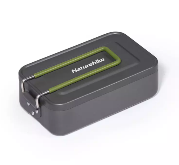 Котелок с крышкой Naturehike алюминиевый Котелок с крышкой Naturehike алюминиевый