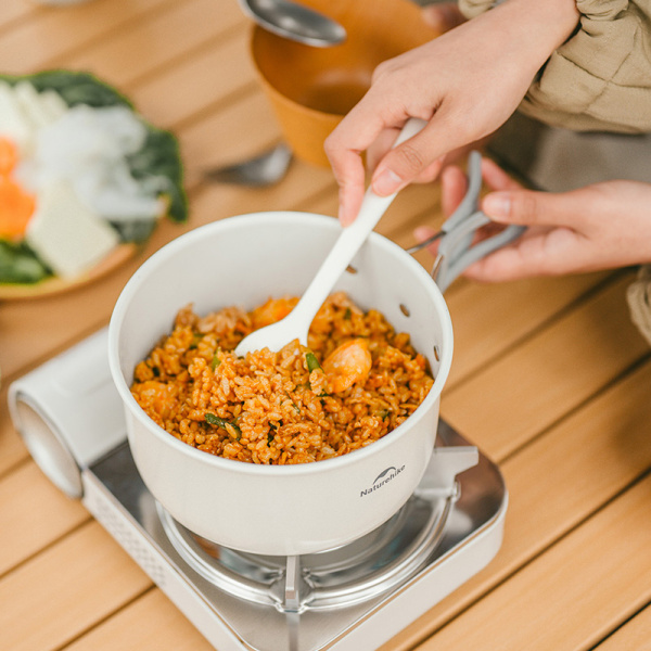 2 Набор посуды Naturehike туристический 3 предмета, керамическое покрытие