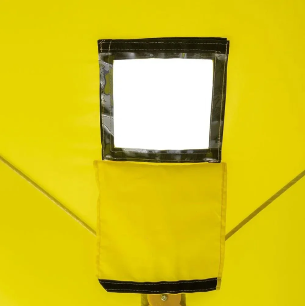 3 Палатка зимняя PREMIER Куб-2, желтый/серый 3 Палатка зимняя PREMIER Куб-2, желтый/серый