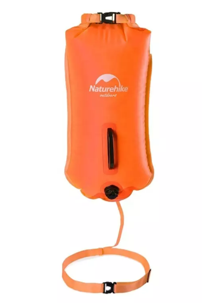Гермомешок Naturehike туристический 18 л. ярко-оранжевый