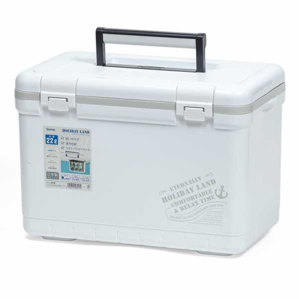 Термобокс SHINWA Holiday Land Cooler 22H белый (уценка) Термобокс SHINWA Holiday Land Cooler 22H белый (уценка)