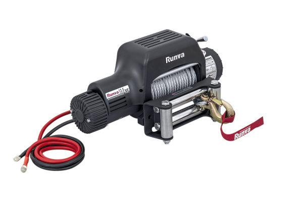 Лебёдка электрическая 12V Runva 13500 lbs 6136 кг