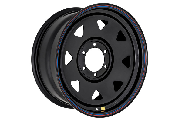 Диск усиленный Тойота Ниссан стальной черный 6x139,7 8xR18 d110 ET+20 (треуг.) Диск усиленный Тойота Ниссан стальной черный 6x139,7 8xR18 d110 ET+20 (треуг.)