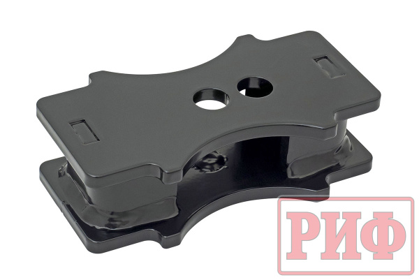 Проставка РИФ рессора-мост H=30 мм (отв.14,5 мм, ось13 мм) Проставка РИФ рессора-мост H=30 мм (отв.14,5 мм, ось13 мм)