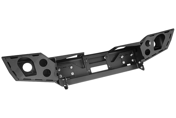 Бампер РИФ передний Jeep Wrangler JK 2006+ с доп. фарами без защитной дуги