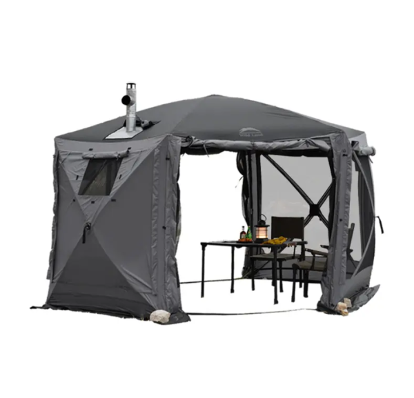 Шатер Wild Land Hub screen house 600 LUX, коричневый