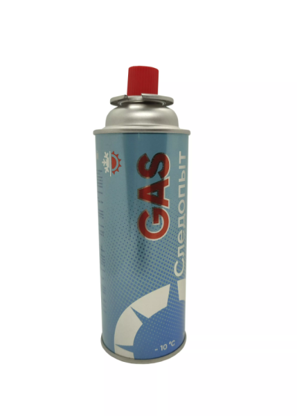 Баллон газовый цанговый СЛЕДОПЫТ 220 гр всесезонный Баллон газовый цанговый СЛЕДОПЫТ 220 гр всесезонный