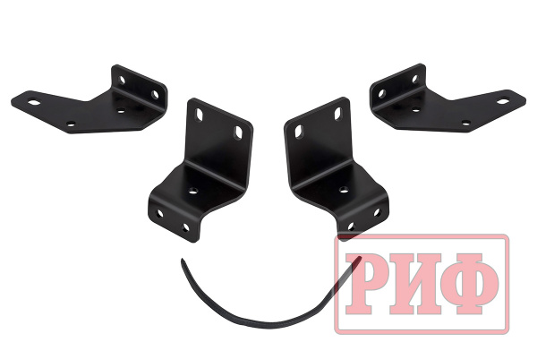 Фаркоп РИФ передний (переходник) для съёмной лебедки в штатный бампер Toyota Fortuner 2015+