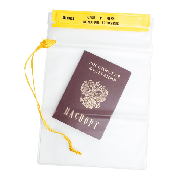 Гермопакет BTrace плоский ПВХ 18x25 см (Прозрачный) Гермопакет BTrace плоский ПВХ 18x25 см (Прозрачный)