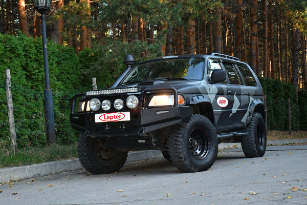 Расширители колёсных арок Mitsubishi Pajero Sport (70мм) под силовой бампер Расширители колёсных арок Mitsubishi Pajero Sport (70мм) под силовой бампер