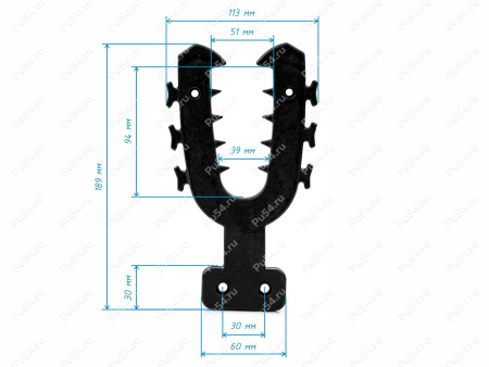 Крепление-рогатка (малое) Крепление-рогатка (малое)