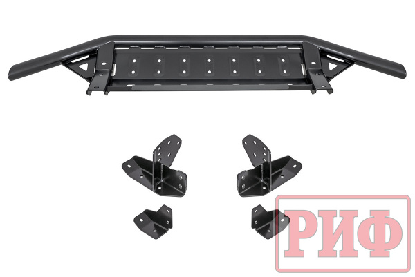 Бампер РИФ силовой передний TLC Prado 150 2017+ c защитой радиатора Бампер РИФ силовой передний TLC Prado 150 2017+ c защитой радиатора