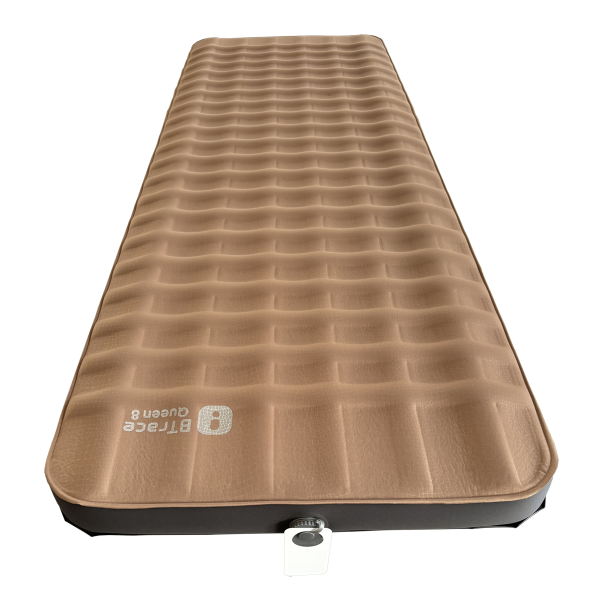 Коврик надувной утеплённый BTrace Queen 8, 198х68х7,5 см (Коричневый) Коврик надувной утеплённый BTrace Queen 8, 198х68х7,5 см (Коричневый)